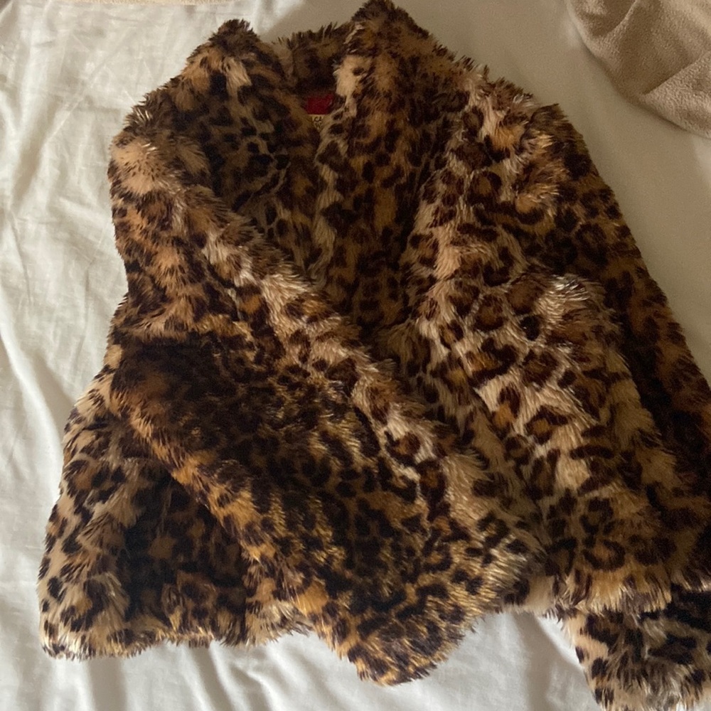 Leopard print jacket